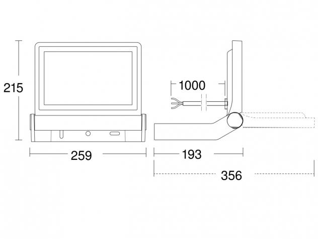  XLED ONE XL anthrazit